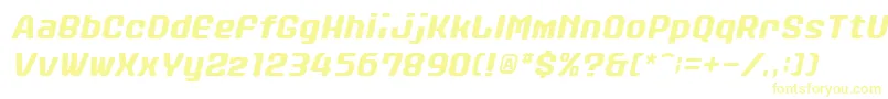 StanleyAlphabetoblique Font – Yellow Fonts