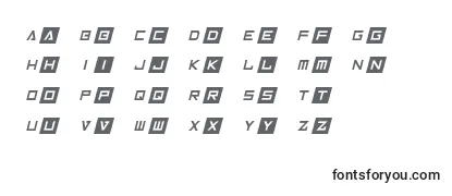 Überblick über die Schriftart InversionzItalic