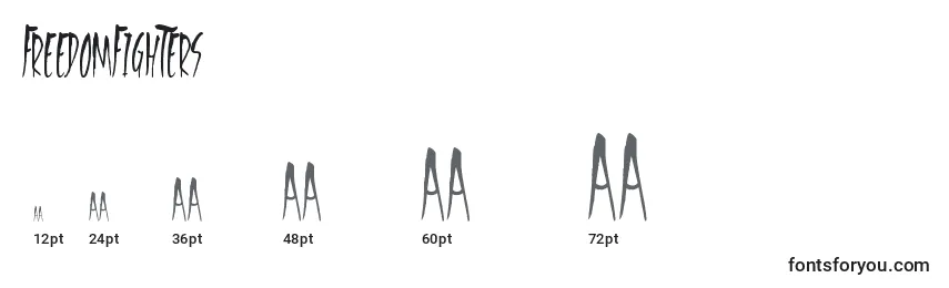 FreedomFighters Font Sizes