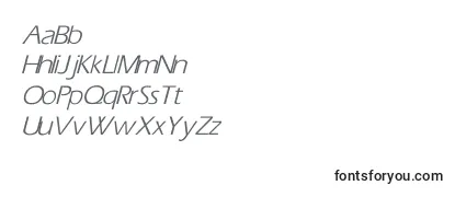 TiliItalic-fontti
