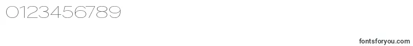 SansumiUltralight Font – Fonts for Numbers and Digits