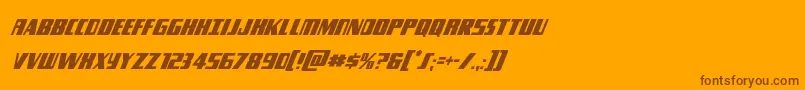 Lisätietoja Typhooncondital-fontista Typhooncondital-fontti – ruskeat fontit oranssilla taustalla