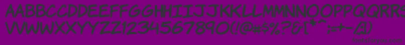 Más sobre la fuente Vtckomixationhand fuente Vtckomixationhand – Fuentes Negras Sobre Fondo Morado