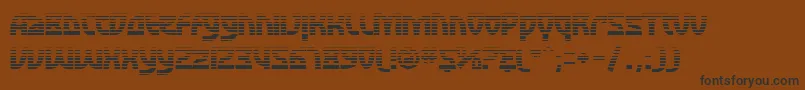 Шрифт SfRetroesqueFx – чёрные шрифты на коричневом фоне