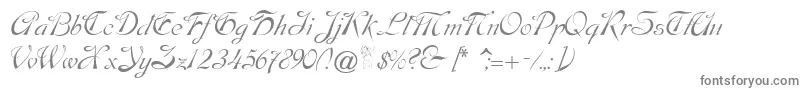 Dobkinscript-Schriftart – Graue Schriften