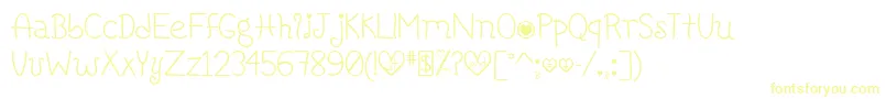 Honeybee Font – Yellow Fonts