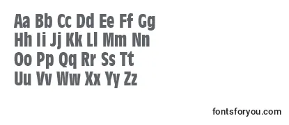 Review of the Incised901BoldCondensedBt Font