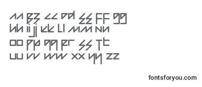 ModernBohemian-fontti