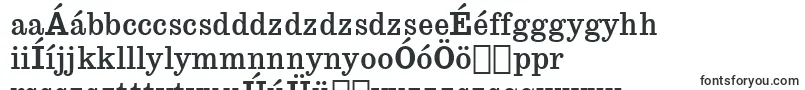 Шрифт Egyptian710Bt – венгерские шрифты