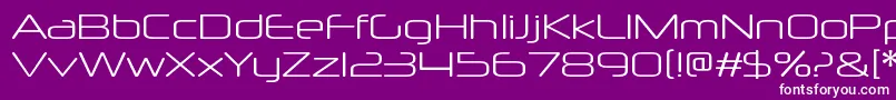 Saiba mais sobre a fonte NeuropolxltRegular Fonte NeuropolxltRegular – fontes brancas em um fundo violeta