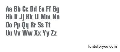 Review of the FolioBoldCondensed Font
