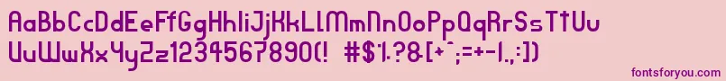 Подробнее о шрифте TpfJanus Шрифт TpfJanus – фиолетовые шрифты на розовом фоне