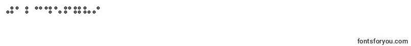 Braillenumhollow Font – Fonts for Numbers and Digits