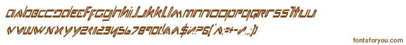 Шрифт Xephci – коричневые шрифты на белом фоне
