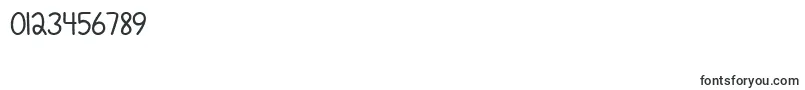 LoveIsComplicatedAgain Font – Fonts for Numbers and Digits