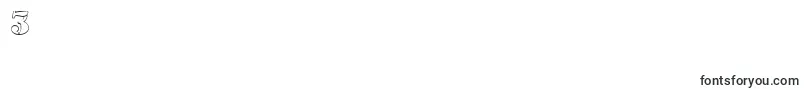 SamperotlRegular Font – Fonts for Digit 3
