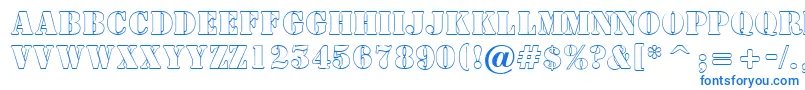 SamperotlRegular Font – Blue Fonts