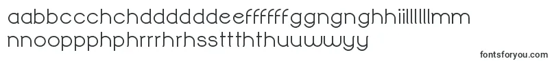 Шрифт AlightyNesiaBold – валлийские шрифты