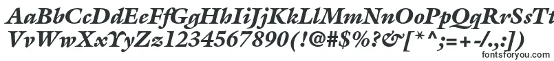 GalliardstdBlackitalic Font – Fonts Starting with G