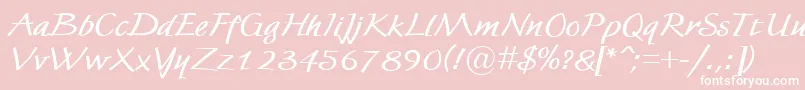 More about FortunaBold Font FortunaBold Font – White Fonts on Pink Background
