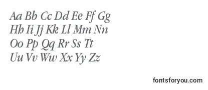 Обзор шрифта Applegaramond Italic