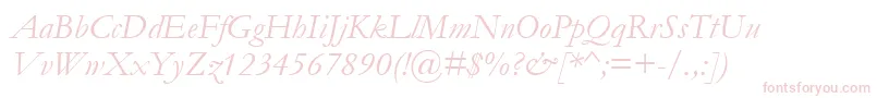 GaramondРљСѓСЂСЃРёРІ Font – Pink Fonts