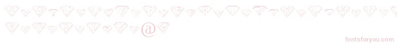 PaulsSuperFont Font – Pink Fonts on White Background