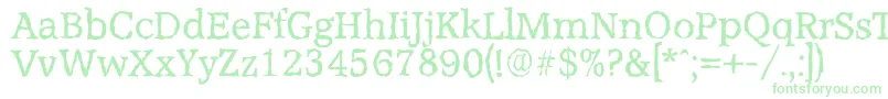 AccoladerandomRegular Font – Green Fonts