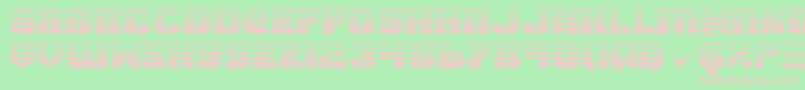 Spacec5g2 Font – Pink Fonts on Green Background