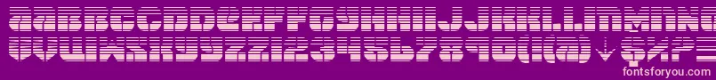 Spacec5g2 Font – Pink Fonts on Purple Background