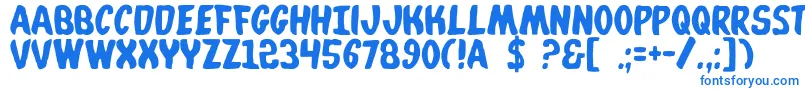 Whatafont Font – Blue Fonts