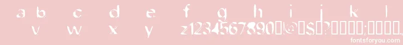 En savoir plus sur la police Dobfilet Police Dobfilet – polices blanches sur fond rose