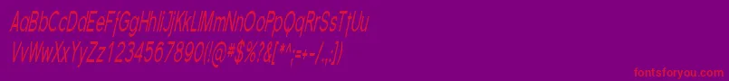 Más sobre la fuente Florsn08 fuente Florsn08 – Fuentes Rojas Sobre Fondo Morado