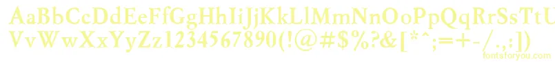 Msl65C Font – Yellow Fonts