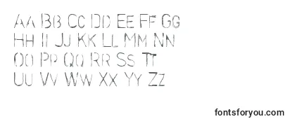 Stencilcase フォントのレビュー