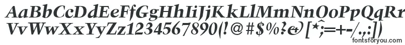 Шрифт TroubadourBolditalic – типографские шрифты