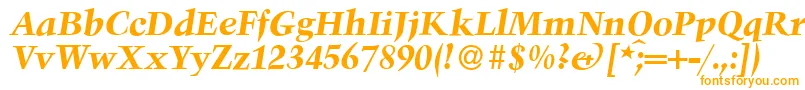 TroubadourBolditalic Font – Orange Fonts