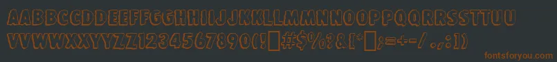 Más sobre la fuente BedrockBt fuente BedrockBt – Fuentes Marrones Sobre Fondo Negro