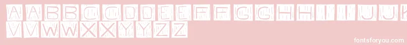 More about FkafontRegular Font FkafontRegular Font – White Fonts on Pink Background