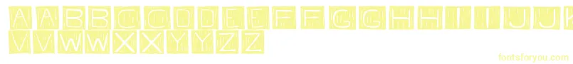 En savoir plus sur la police FkafontRegular Police FkafontRegular – polices jaunes sur fond blanc