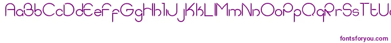 EddieRounded Font – Purple Fonts on White Background