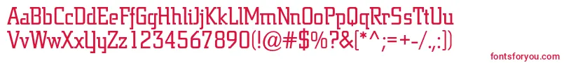 Jargonbc Font – Red Fonts
