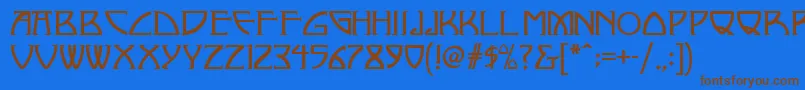 Подробнее о шрифте Nickley ffy Шрифт Nickley ffy – коричневые шрифты на синем фоне