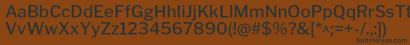 Шрифт LibrefranklinMedium – чёрные шрифты на коричневом фоне