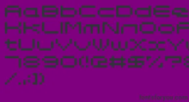 Somybmp047 font – Black Fonts On Purple Background