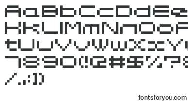 Somybmp047 font – dotted Fonts