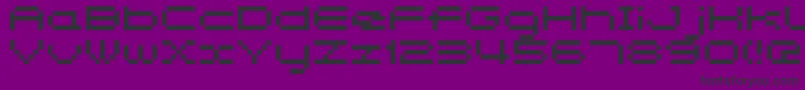 Somybmp047-Schriftart – Schwarze Schriften auf violettem Hintergrund