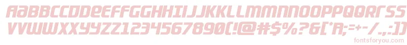 Lightsidercompact Font – Pink Fonts on White Background