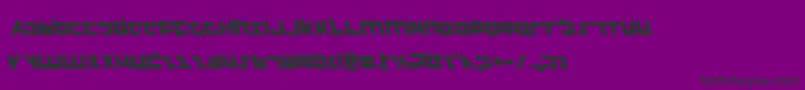 fuente Flightcorpsl – Fuentes Negras Sobre Fondo Morado
