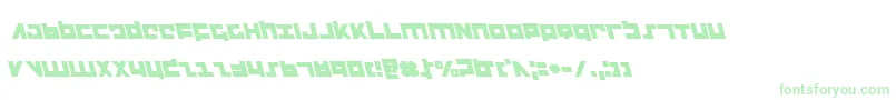 Flightcorpsl-Schriftart – Grüne Schriften